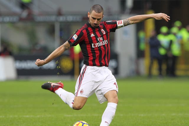 Leonardo Bonucci only moved to AC Milan last summer