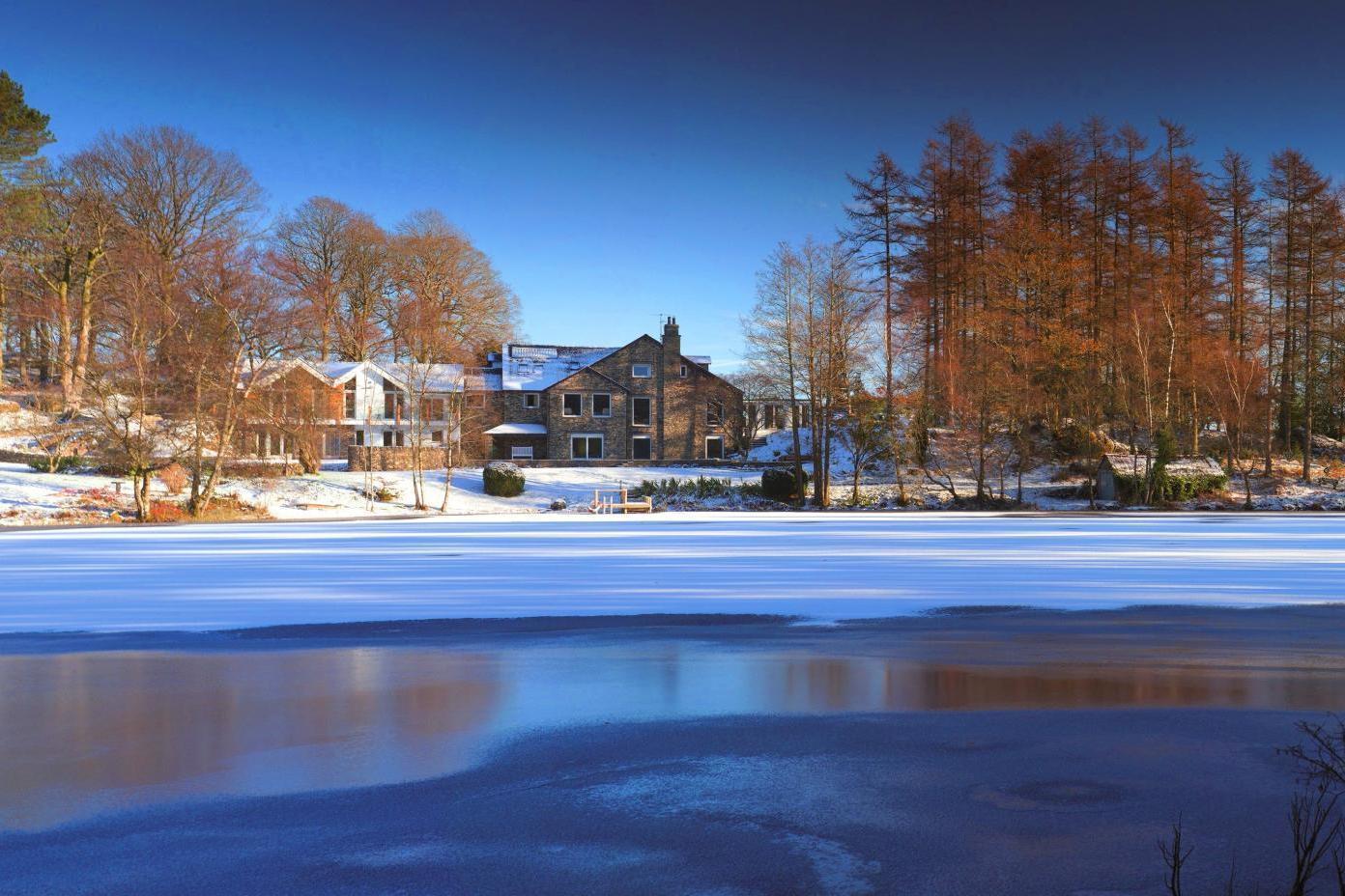 Gilpin Lake House in winter
