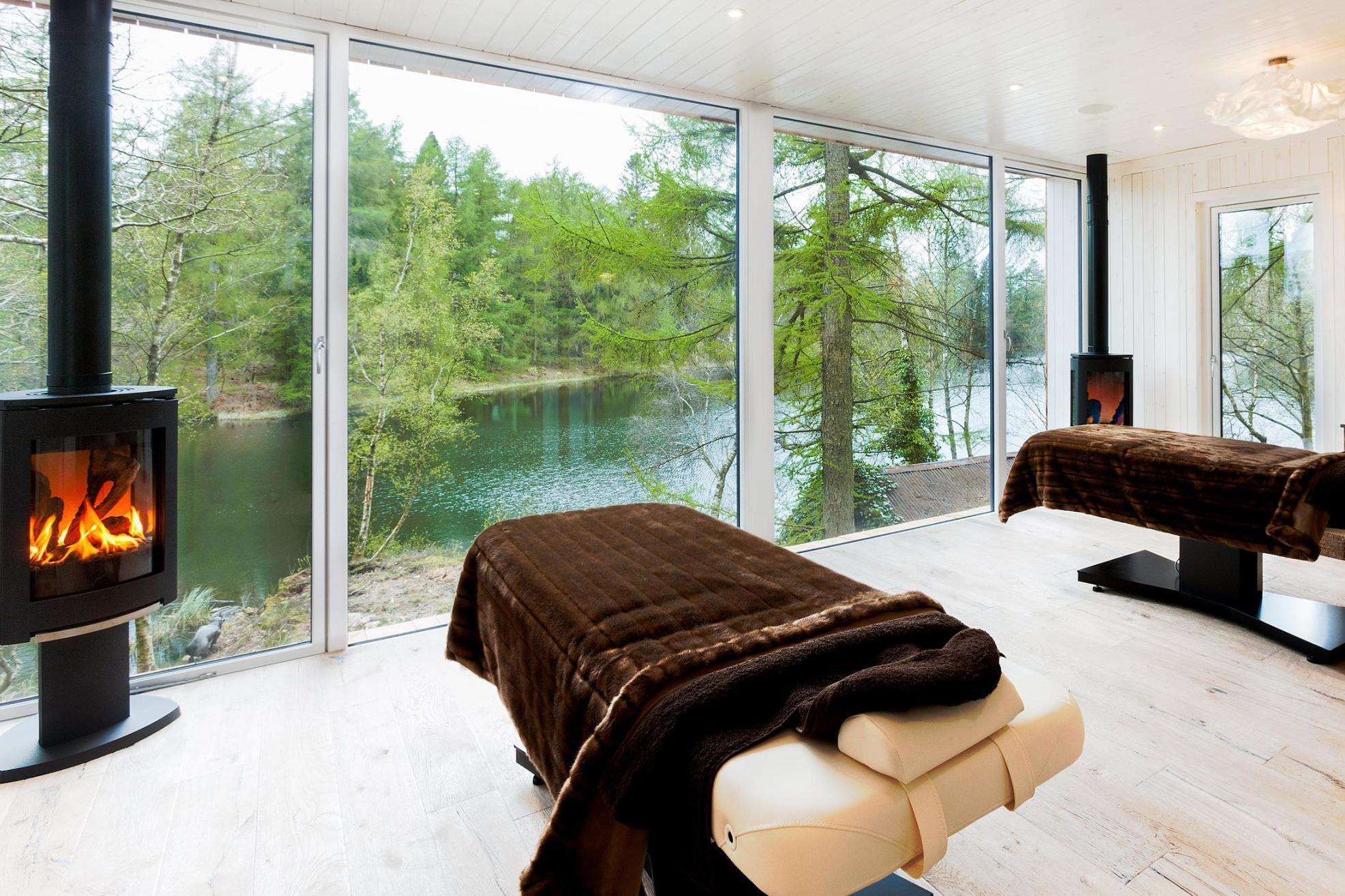 The jetty spa at Gilpin Lake House