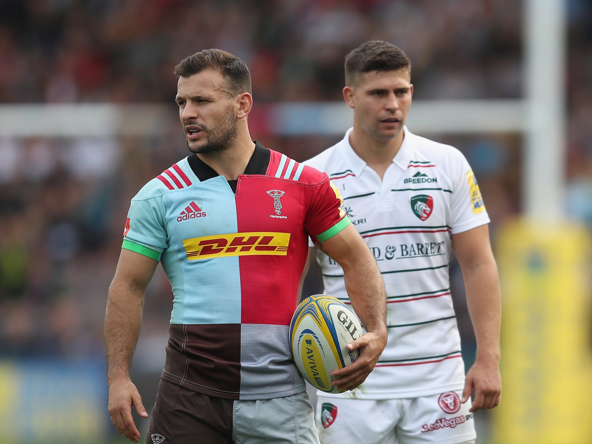 &#13;
Care hopes his good form for Quins will help him beat Youngs to the England No 9 shirt &#13;