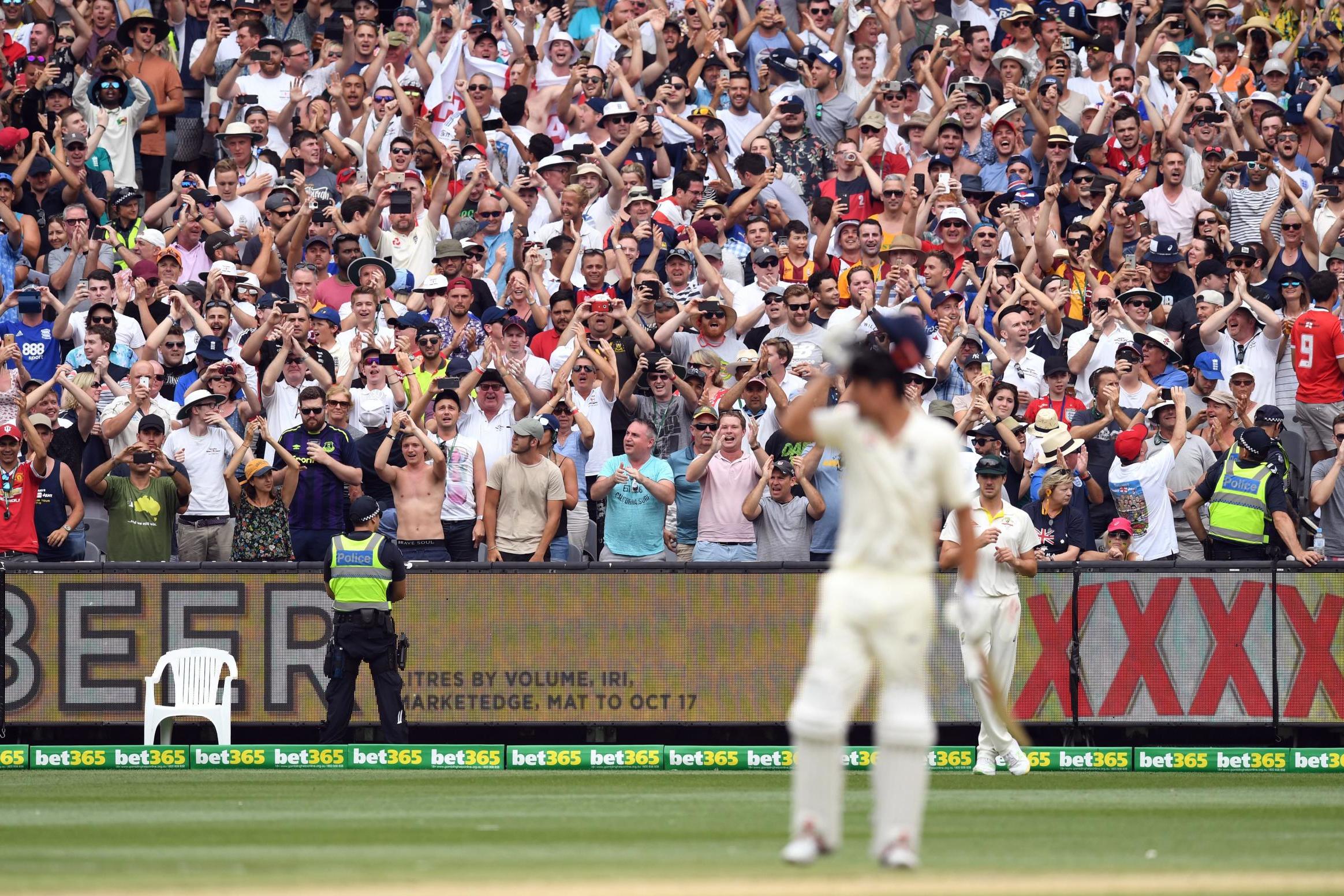 The Barmy Army tend to enjoy themselves win or lose