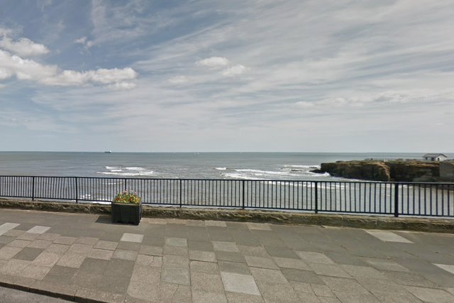The man's body was found at Brown's Bay in Whitley Bay, Tyneside