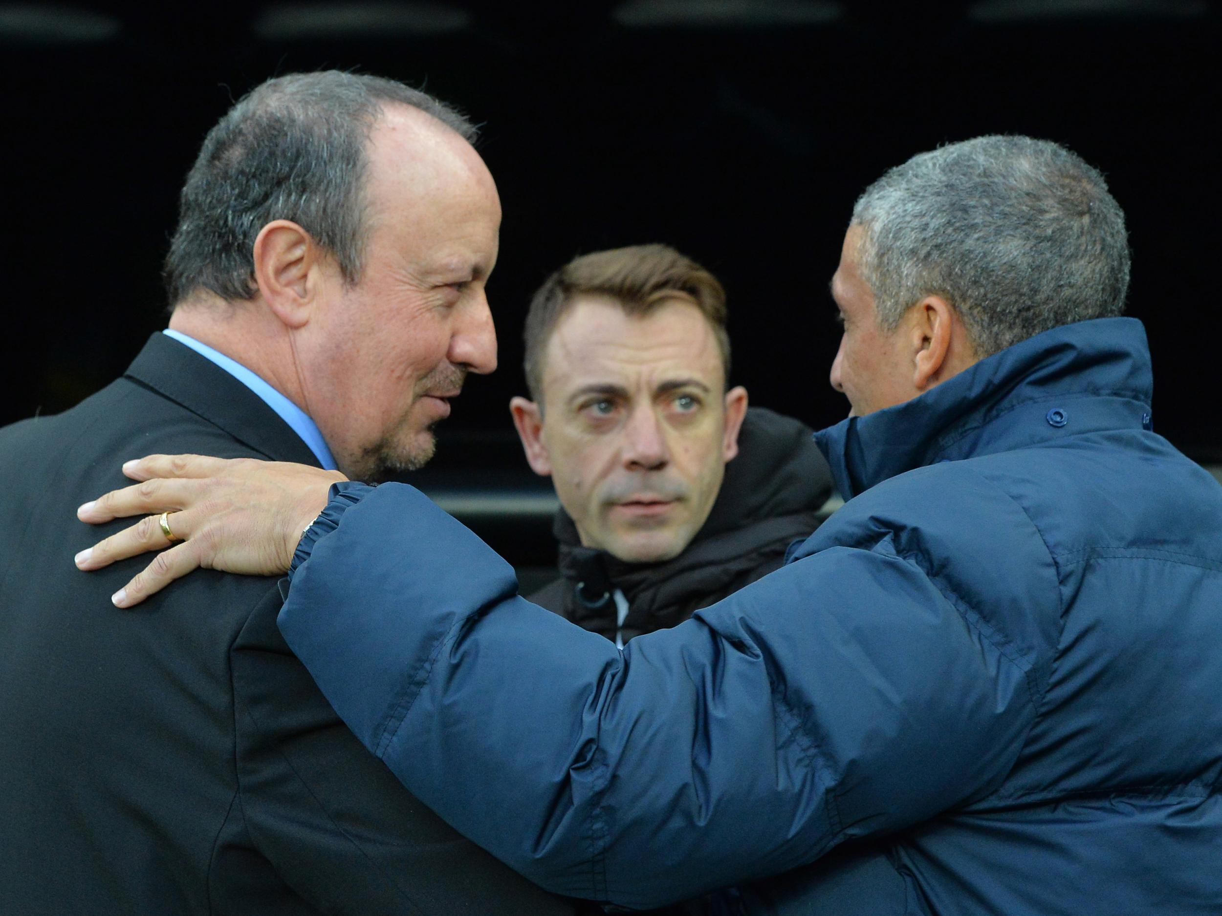 Hughton and Benitez are both fighting a losing battle