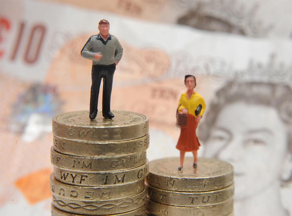Latest figures show that inequality among the sexes has grown