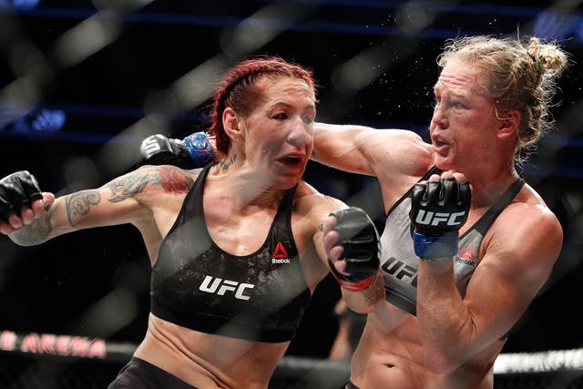 Cris Cyborg defeated Holly Holm at UFC 219 to retain her women's featherweight title