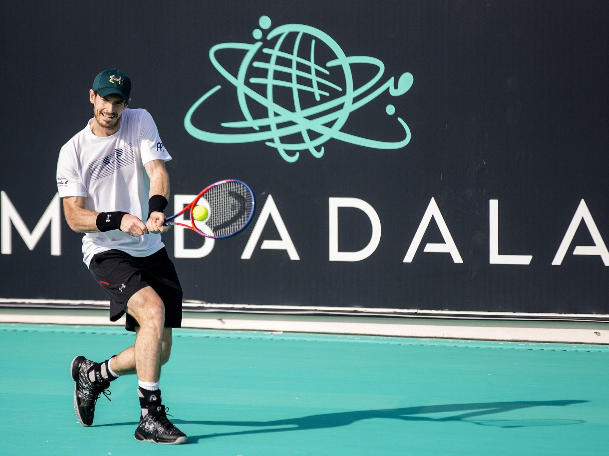 &#13;
Murray has kept quiet the nature of his hip problem &#13;