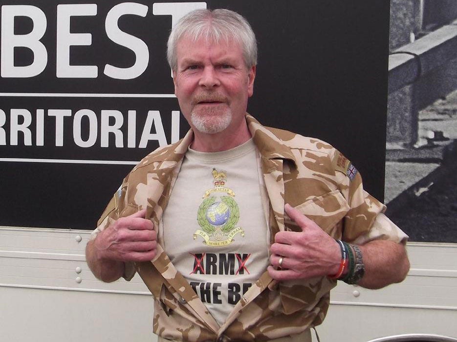 Mr Searle ran for election under the slogan 'Former Royal Marines Commando. He fought for this country. Now he's fighting for you.'