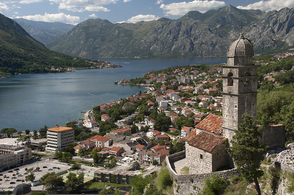 Kotor Bay, Montenegro. Montenegro has benefited from increased tourism in recent years