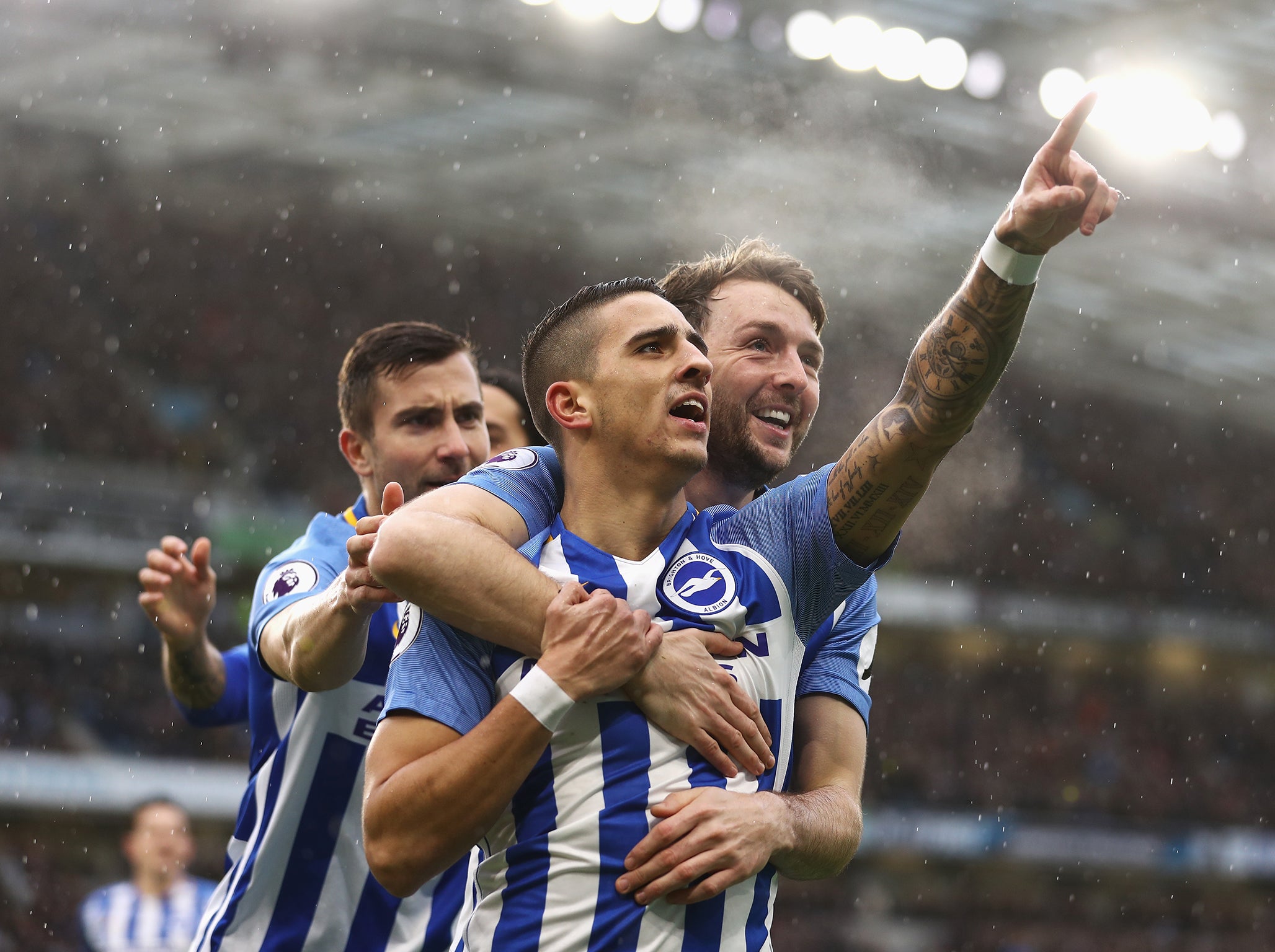 Anthony Knockaert is a popular member of the Brighton squad