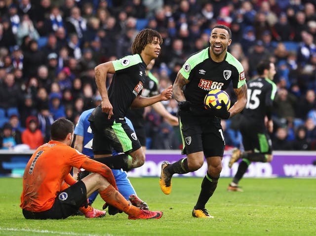 Callum Wilson scored Bournemouth's all-important second goal