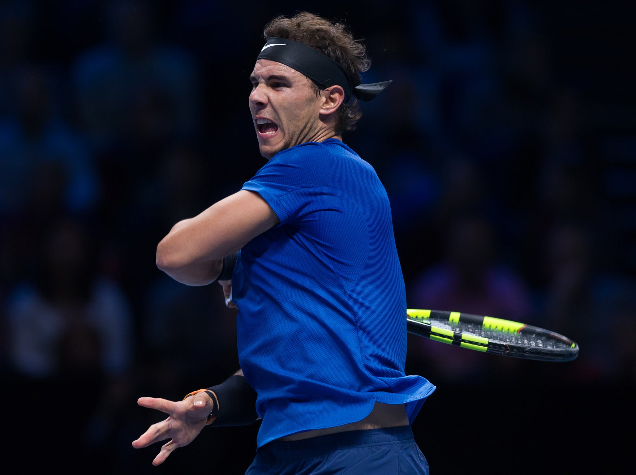 Rafael Nadal has not played since the World Tour Finals in November