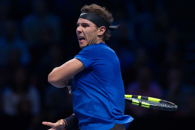 Rafael Nadal has not played since the World Tour Finals in November