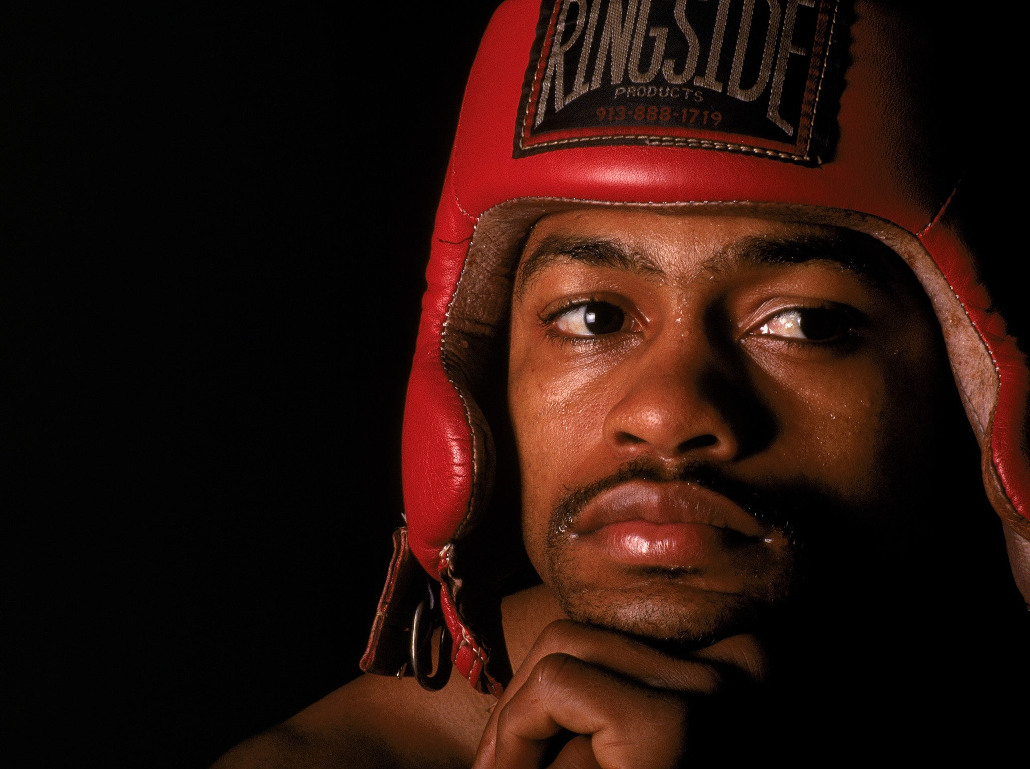 Roy Jones Jr at the beginning of his career, before the nine painful defeats