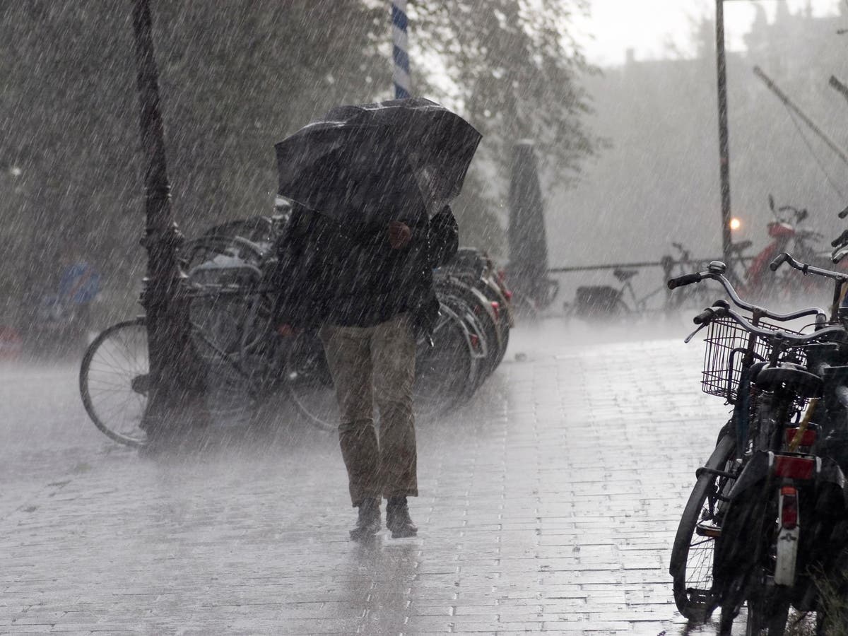 Met Office issues weather warning for weekend with rain and thunderstorms expected