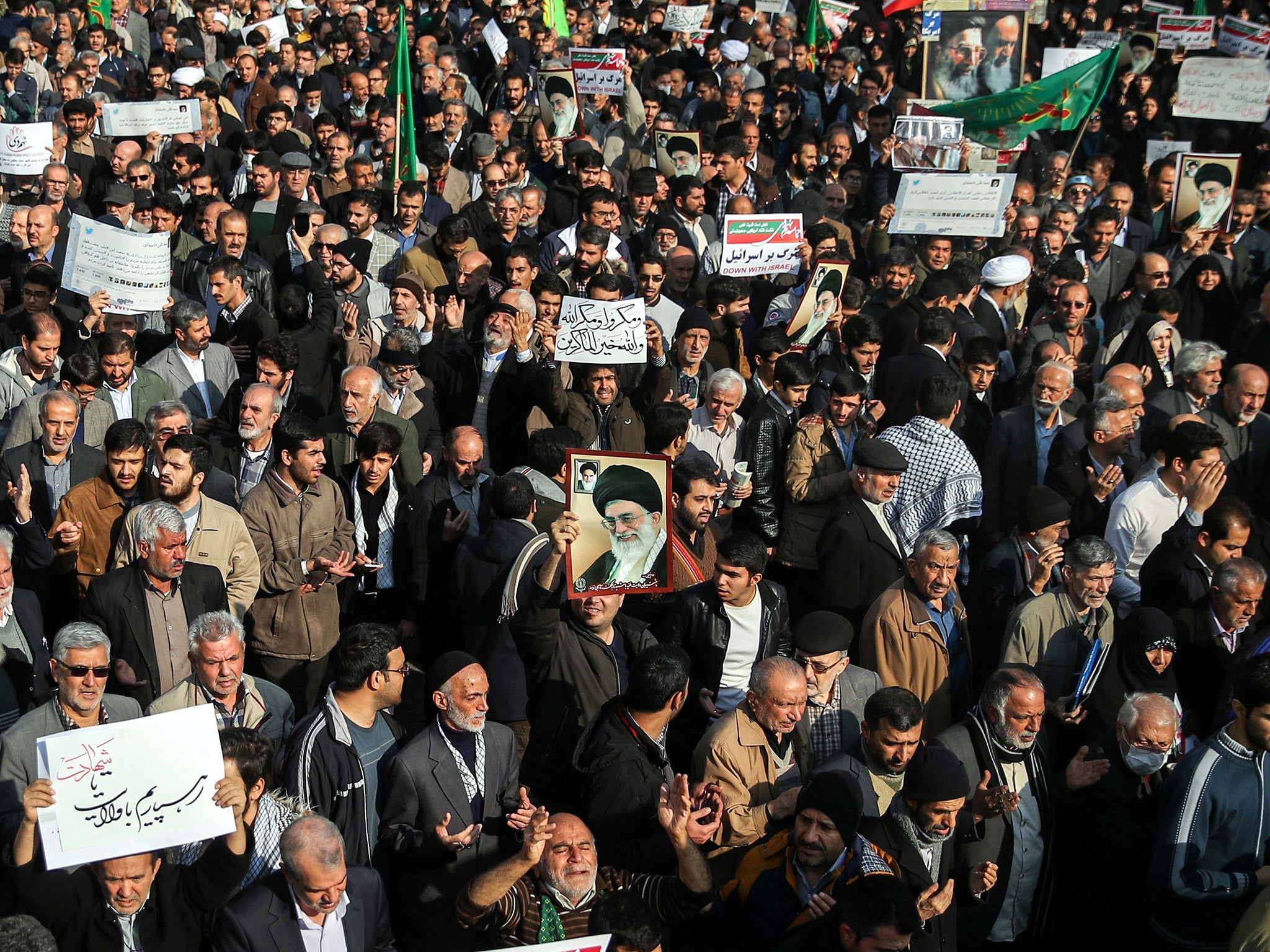 Anti-government protests erupted in Iran last month