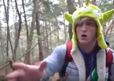 Logan Paul Video What Did Controversial Footage Show And What Is Aokigahara The Japanese Suicide Forest The Independent The Independent - logan paul goes to suicide forest animated in roblox youtube