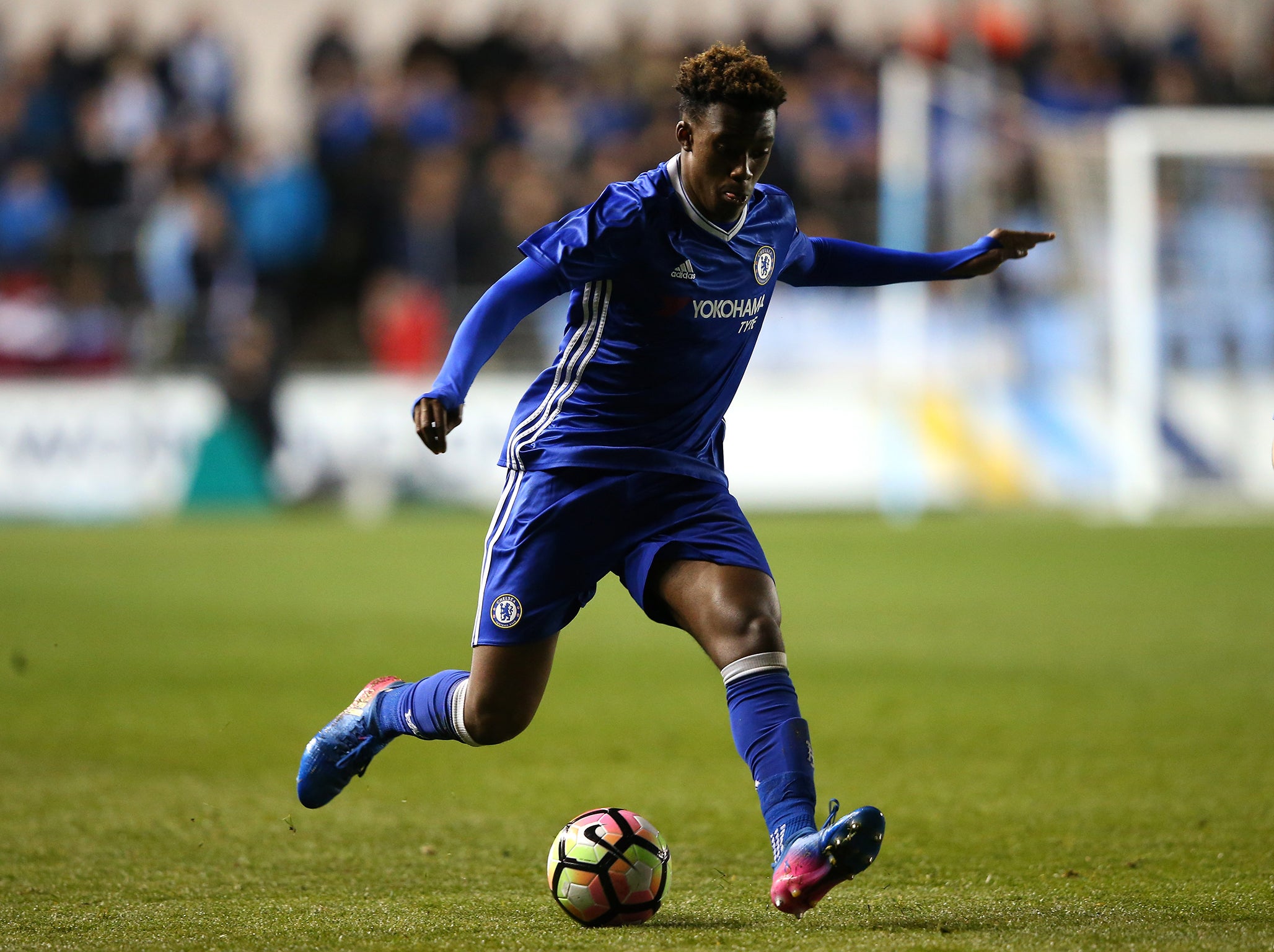 The Chelsea midfielder is also an England U17 star