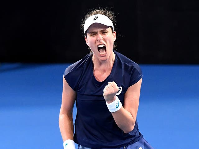 Once again Johanna Konta was required to dig deep in Brisbane
