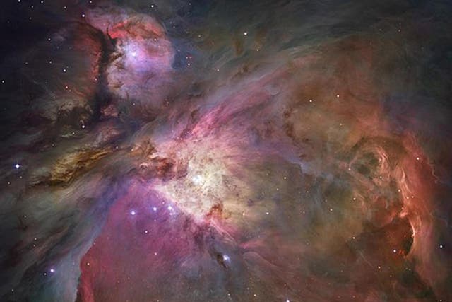 The Orion Nebula will be gloriously visible in the south of the night sky this month