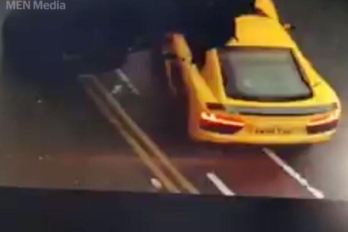 Audi R8 caught on video smashing into other car and hospitalising one ...