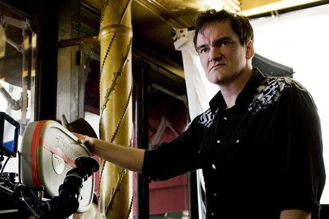 Quentin Tarantino has forbidden mobile phones on the set of his films