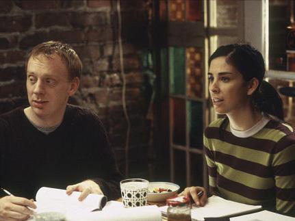 White as Ned Schneebly with Sarah Silverman as Patty Di Marco, his domineering girlfriend in ‘School of Rock’, which he also wrote