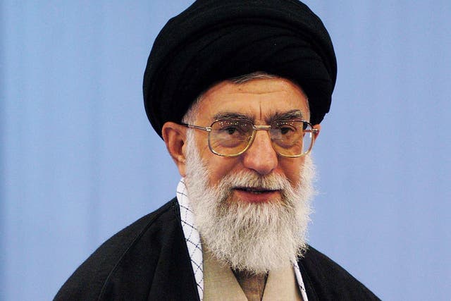 Iran's supreme leader Ayatollah Ali Khamenei has blamed foreign powers for meddling in his country