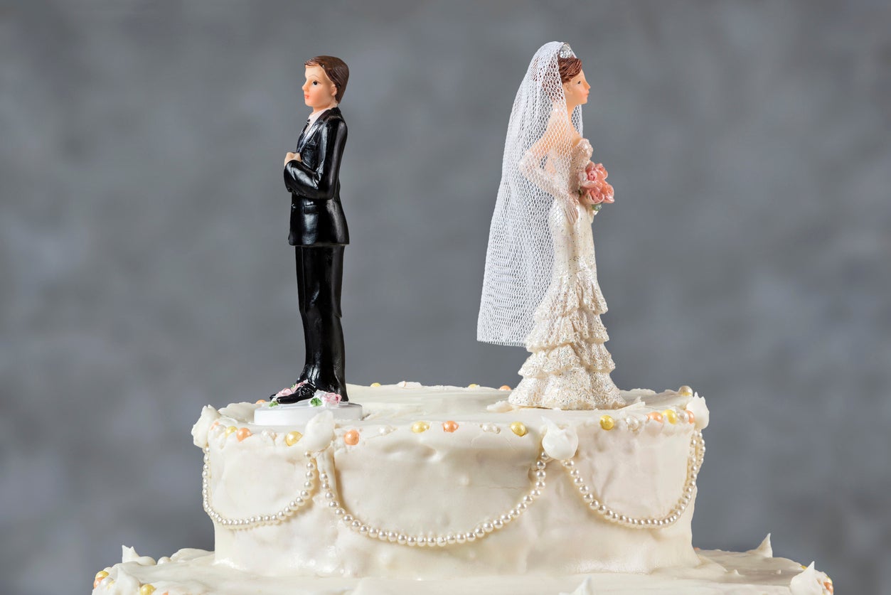 Divorce rate for heterosexual couples hits 45-year low, figures show The Independent The Independent