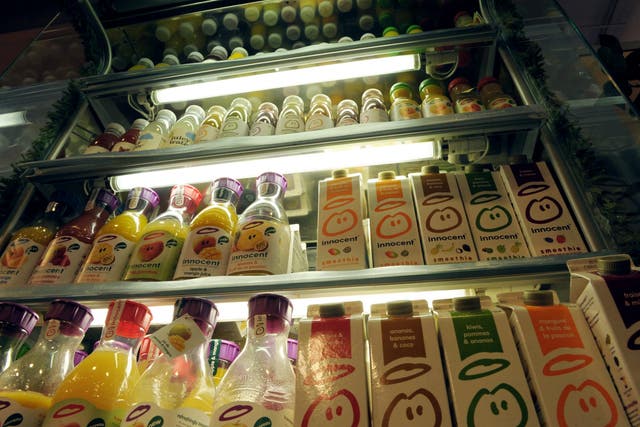 Refresco makes drinks for brands such as Innocent and Sunny D