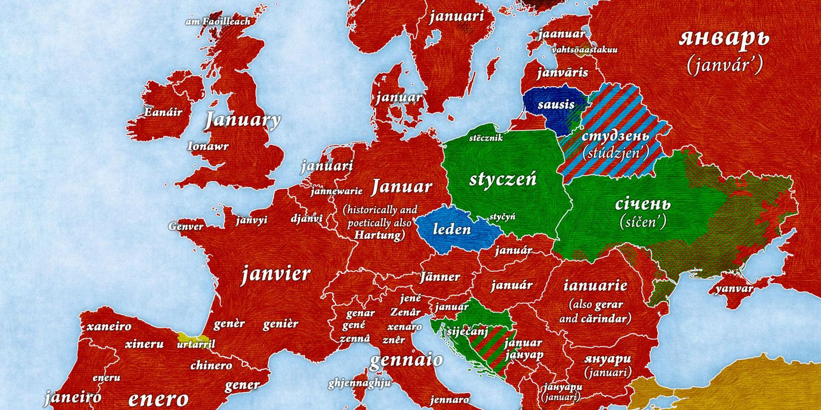 How To Say January In Every European Language Indy100