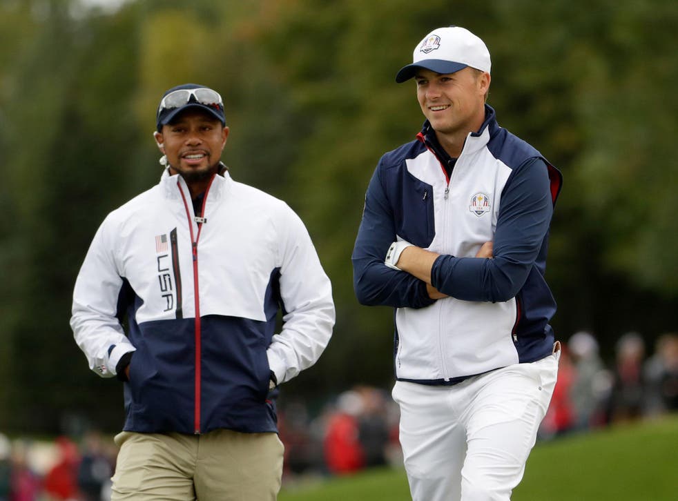 Jordan Spieth has welcomed Tiger Woods' return to the game