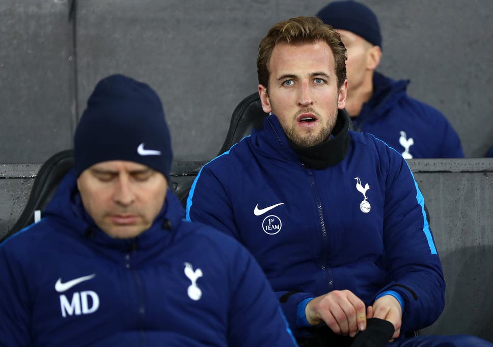 Image result for harry kane bench swansea