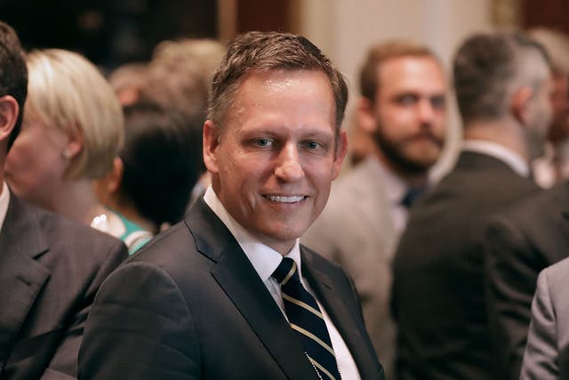 Peter Thiel has reportedly invested $15m to $20m