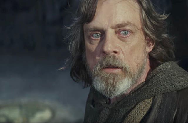 Luke Skywalker in 'The Last Jedi'. Credit: Lucasfilm.