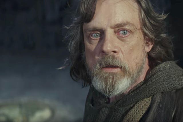 Luke Skywalker in 'The Last Jedi'. Credit: Lucasfilm.