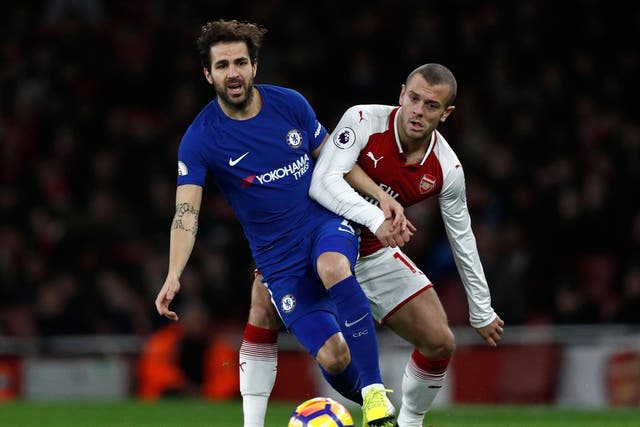 Chelsea and Arsenal meet at Stamford Bridge on Wednesday evening