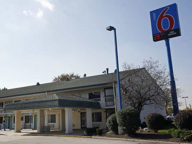 A Motel 6 is seen in Hammond, Indiana