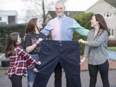 Father-of-two loses 12 stone in less than a year