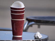 Parliament used a million disposable coffee cups and lids last year