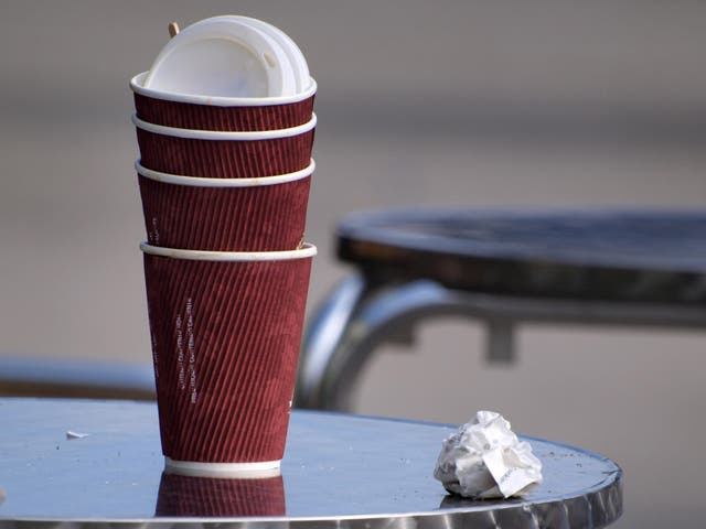 A 25p “latte levy”  is being considered by MPs on paper coffee cups to tackle waste