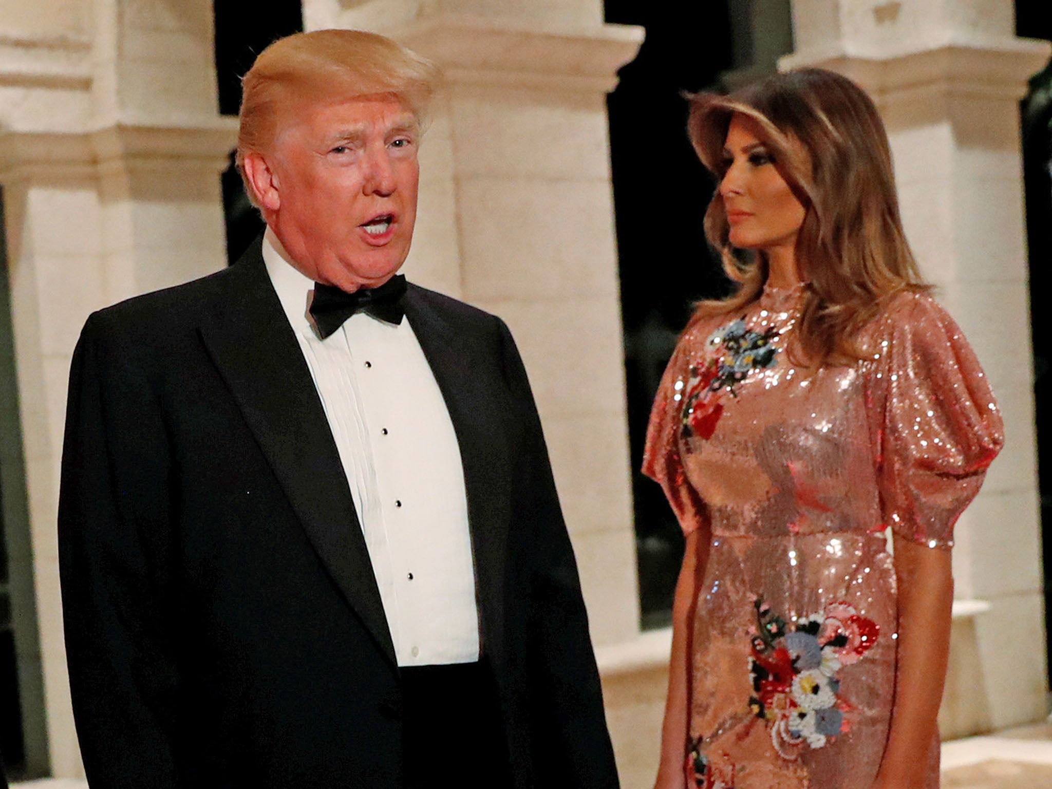 Melania Trump Pulls Out Of Attending Davos With Donald On Their Wedding Anniversary The Independent The Independent