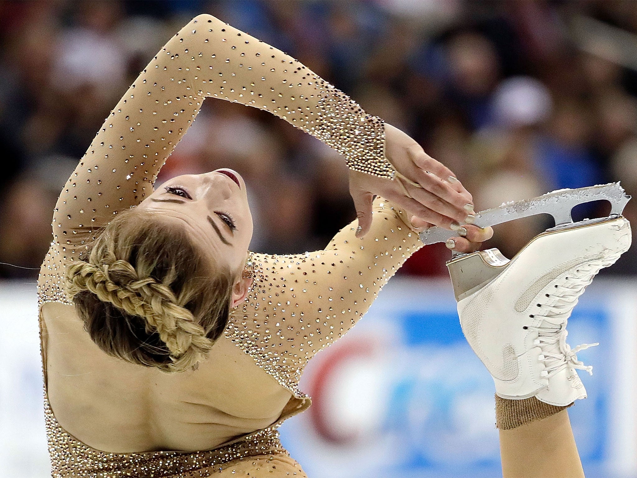 Gracie Gold of the USA will miss the Winter Olympics