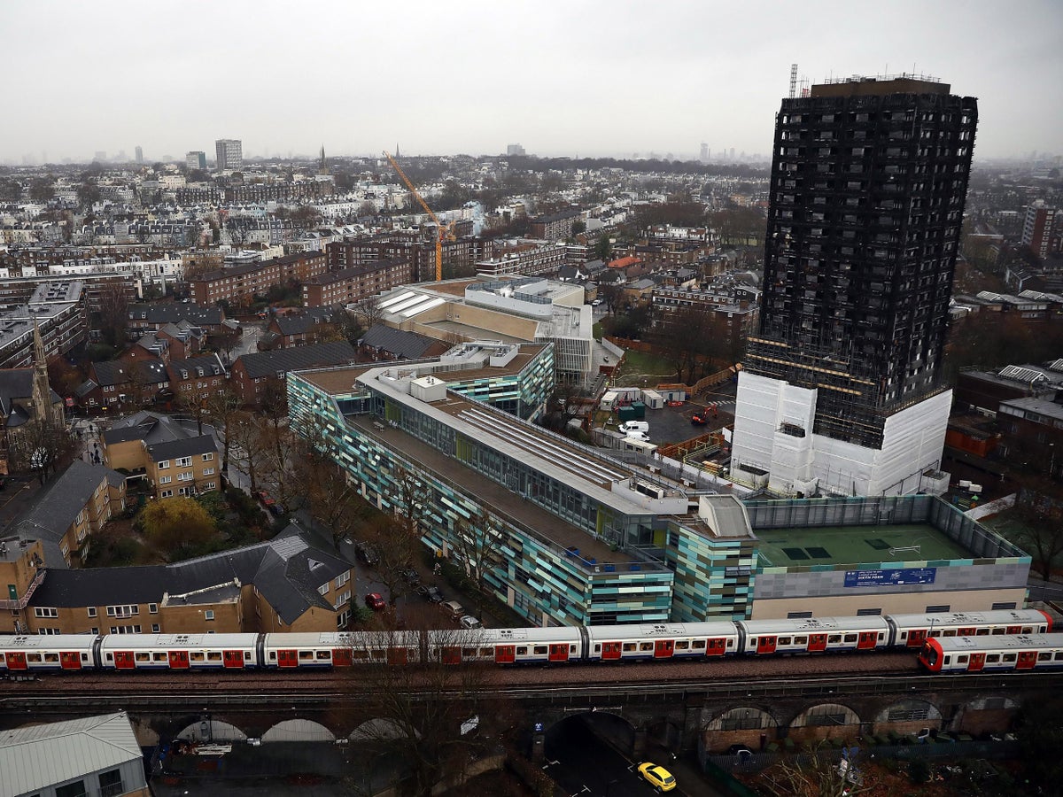 Cladding Fitted To Grenfell Tower Was Never Fire Safety Tested The Independent The Independent