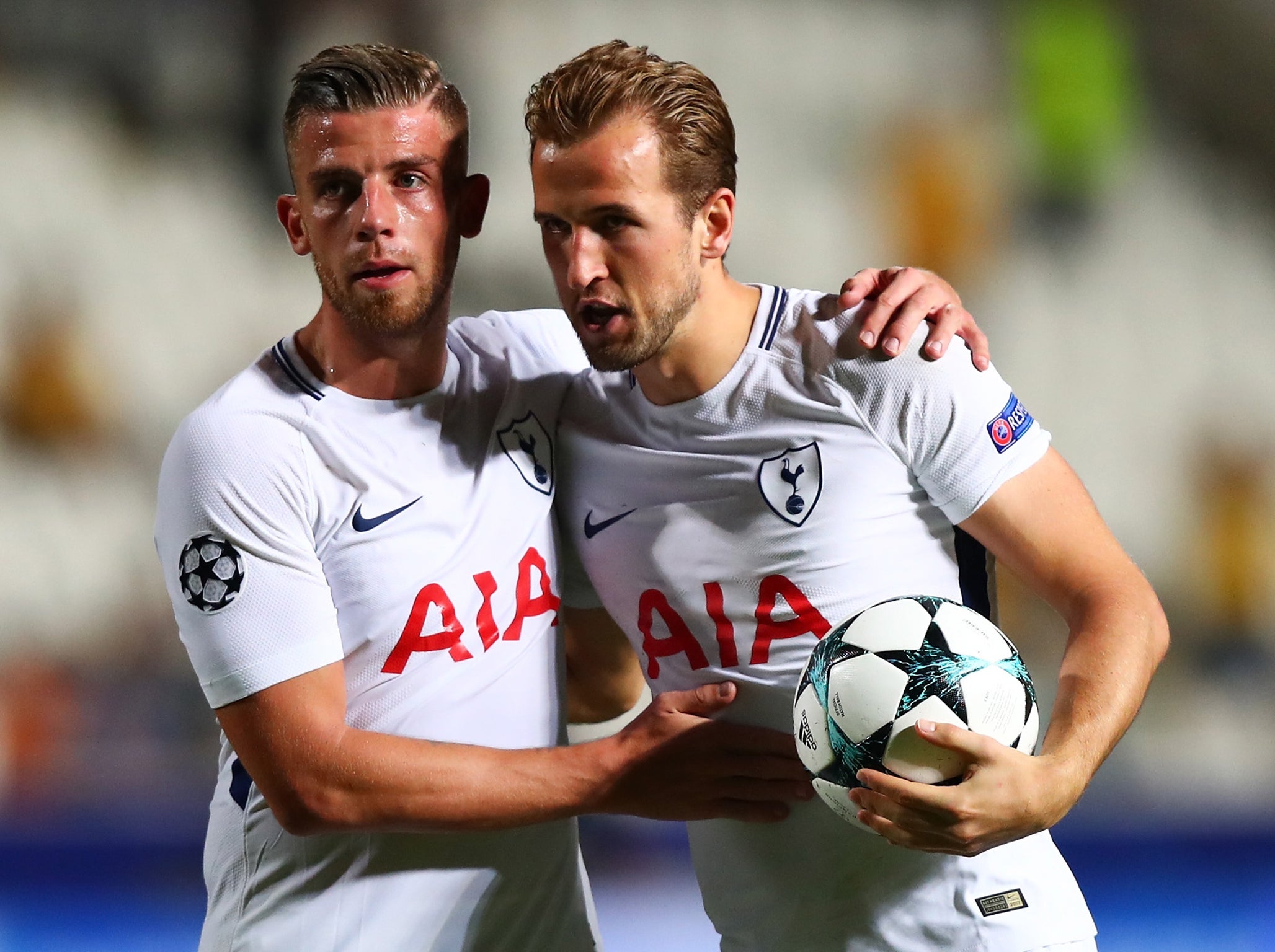 Harry Kane leads the line as Tottenham Hotspur star joins SIX