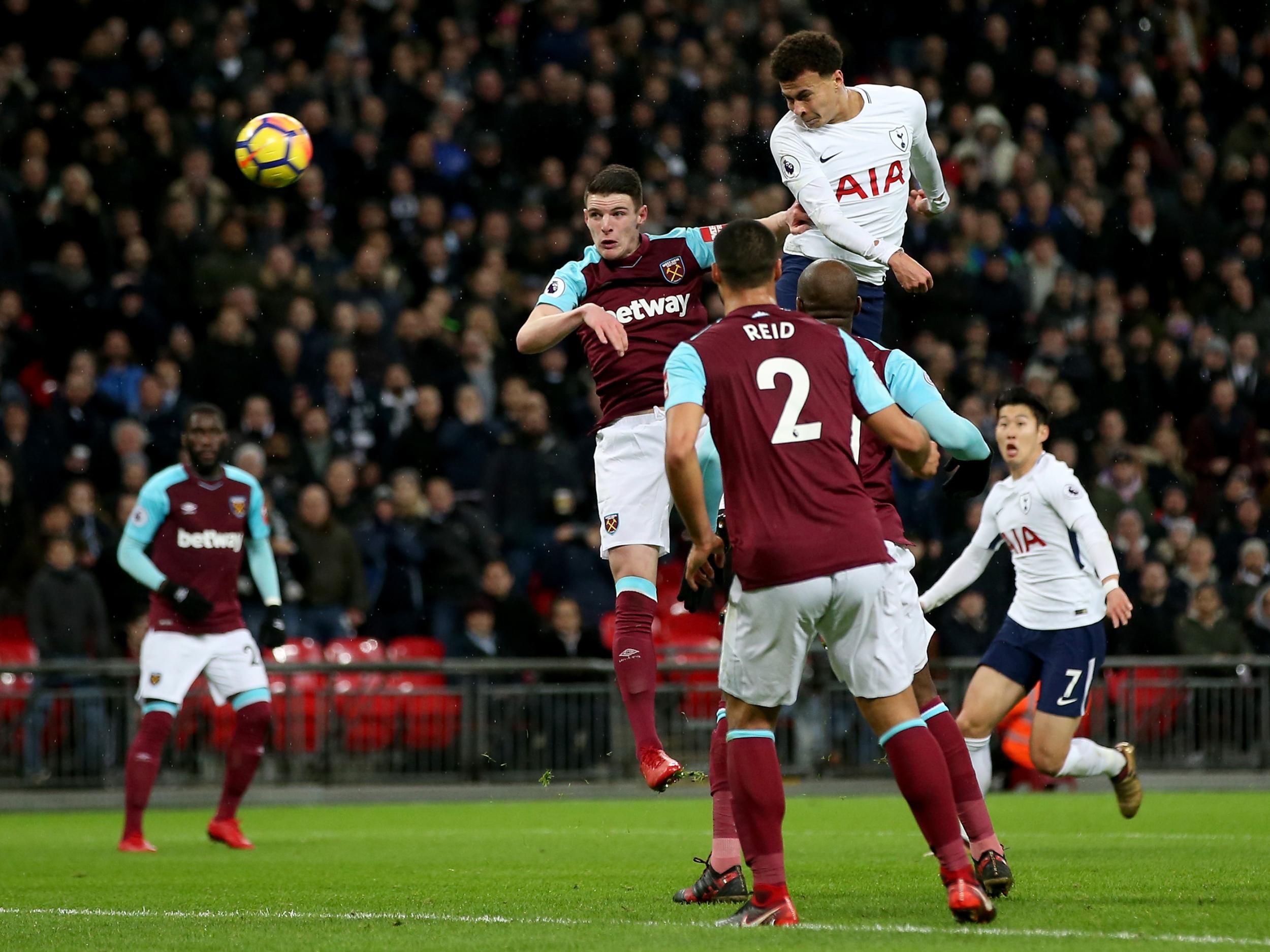 Alli's header was one of Spurs' best chances