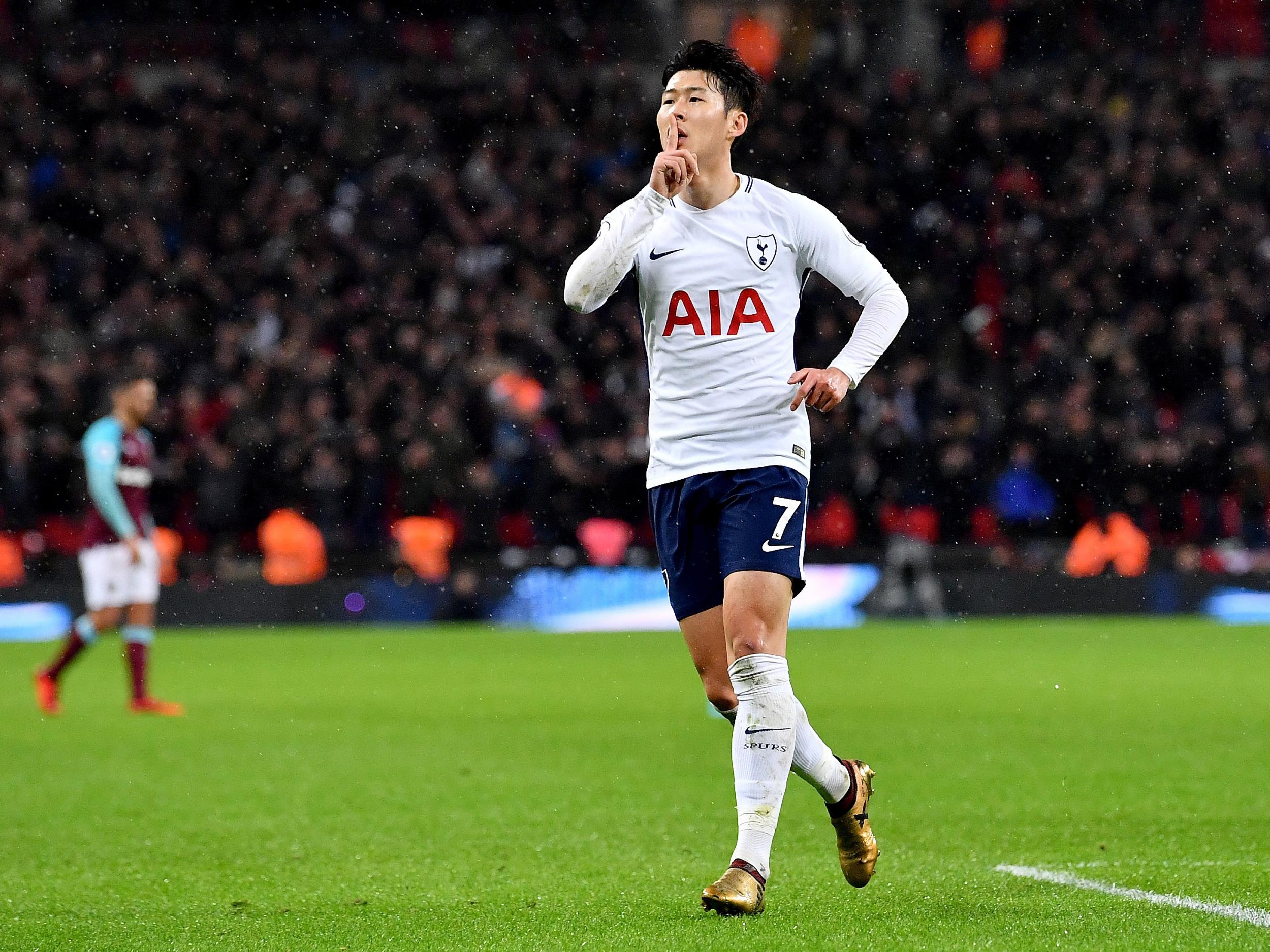 It was a case of 'anything you can do' for Son and Spurs