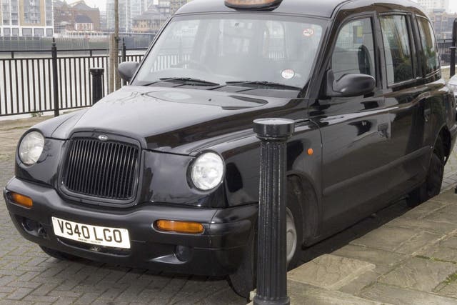 The black cab of London cabbie rapist John Worboys, who is to be released from prison