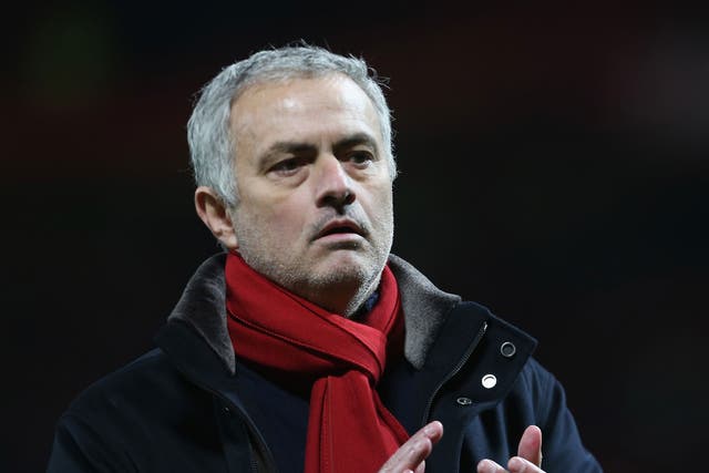 Manchester United manager Jose Mourinho is looking for a new left back