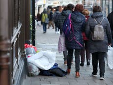 Labour demands Tories sack council leader over homeless comment