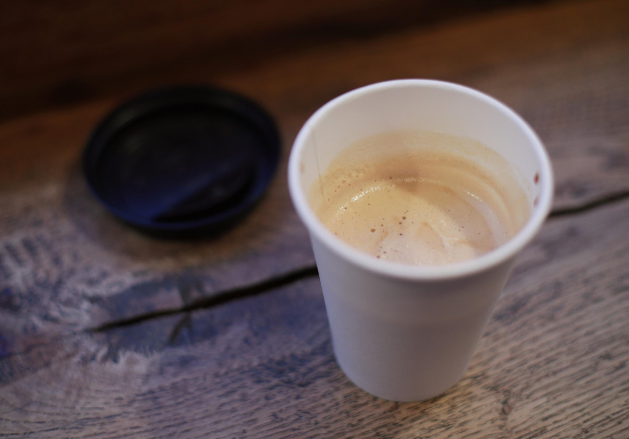 Latte Levy on disposable plastic lined coffee cups looks doomed for now